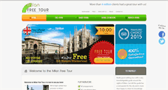 Desktop Screenshot of milanfreetour.com